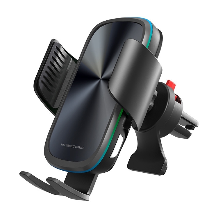 Car Outlet Wireless Charge Smart Sensing Open Mobile Phone Frame(Ordinary Mirror+Wire+Air Clip+Suction Cup Bracket) Car Outlet Wireless Charge Smart Sensing Open Mobile Phone Frame(Ordinary Mirror+Wire+Air Clip+Suction Cup Bracket)