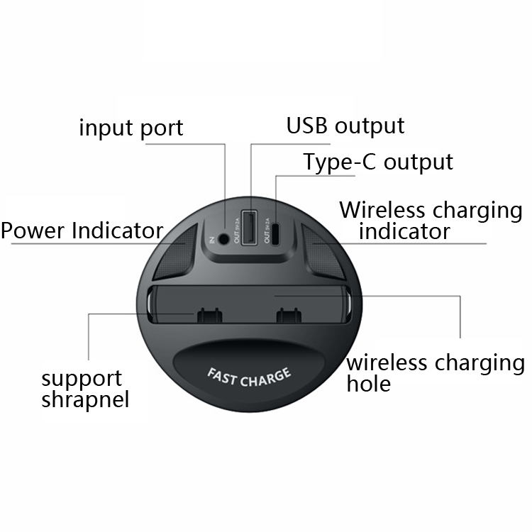 Car Cup 4 In 1 Wireless Charger Support 15W/10W/7.5W/5W Wireless Charging(X13) Car Cup 4 In 1 Wireless Charger Support 15W/10W/7.5W/5W Wireless Charging(X13)