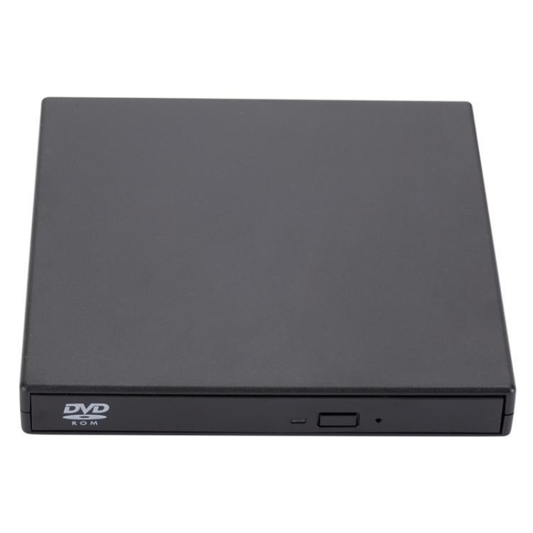 External USB2.0 DVD Optical Drive Notebook Desktop AllInOne CD Burner(Black)