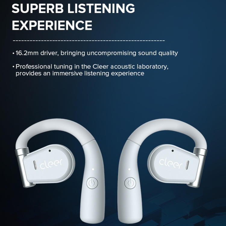 Cleer Call Noise Cancelling Music Gaming Swivel Over-Ear Wireless Bluetooth Earphones(Blue) Cleer Call Noise Cancelling Music Gaming Swivel Over-Ear Wireless Bluetooth Earphones(Blue)