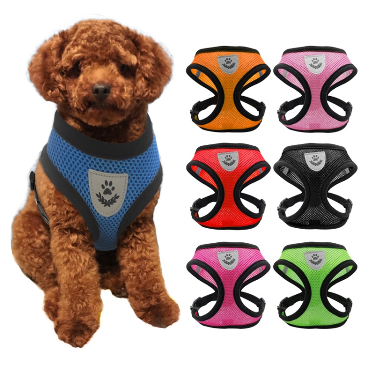An Ultra Durable and Comfortably Soft Breathable Chest Strap Vest Harness for All-Day Walking and Outdoor Activities for Small to Medium-Breed Dogs and Cats
