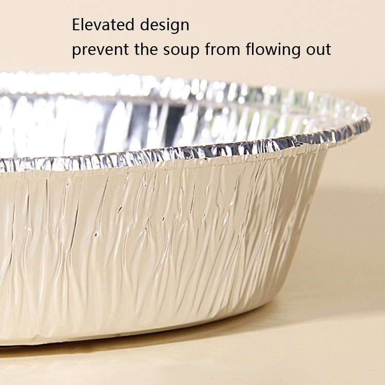 50 PCS / Set Thickened Circular Baking Tray Grilled Meat Paper