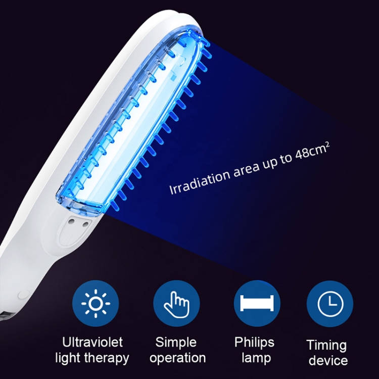 YK-6000BT Psoriasis Vitiligo UV Light Treatment Lamp(UK Plug 220V)