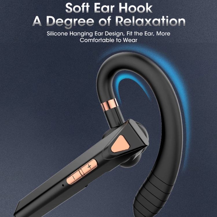 Bluetooth ENC Call Noise Reduction Hanging Earphones, Style: Qualcomm Chip With Charged Bin Bluetooth ENC Call Noise Reduction Hanging Earphones, Style: Qualcomm Chip With Charged Bin