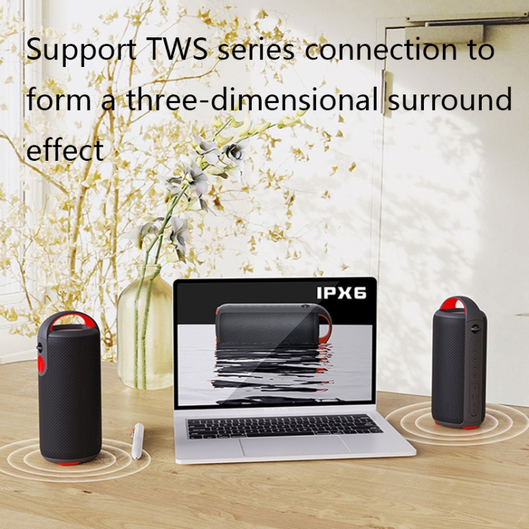 HY01 20W Outdoor Waterproof Stereo Sound Bluetooth Speaker(Black) HY01 20W Outdoor Waterproof Stereo Sound Bluetooth Speaker(Black)