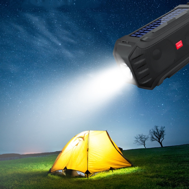 HA01 Outdoor Portable Bluetooth Speaker with Flashlight Function(Blue) HA01 Outdoor Portable Bluetooth Speaker with Flashlight Function(Blue)