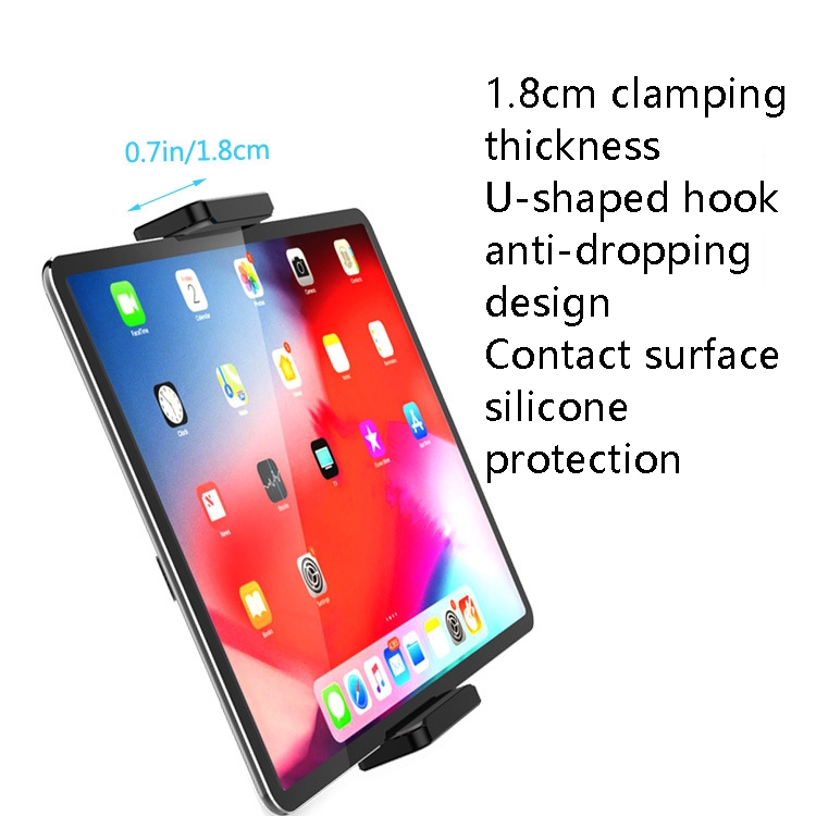 Automobiles CD Port Mobile Phone Tablet Universal Bracket, Specification: Used Within 12 inch Gray Automobiles CD Port Mobile Phone Tablet Universal Bracket, Specification: Used Within 12 inch Gray