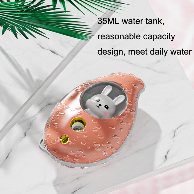 Mango Spray Moisturizing Moisturizer Portable Handheld Facial Beauty Steamer (Pink)