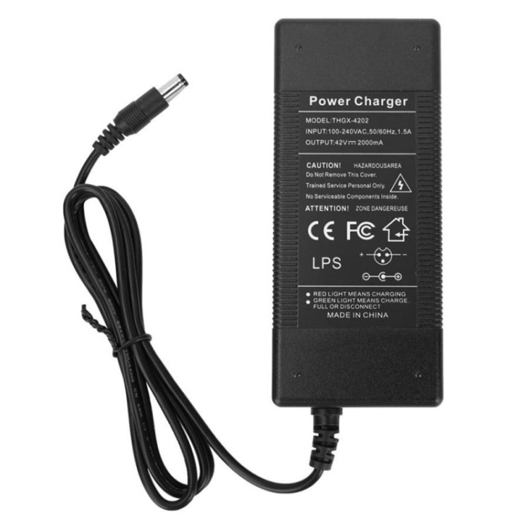 Adapter Charger Electric Scooter For KUGOO S Series ETWOW 42V DC Black Useful 