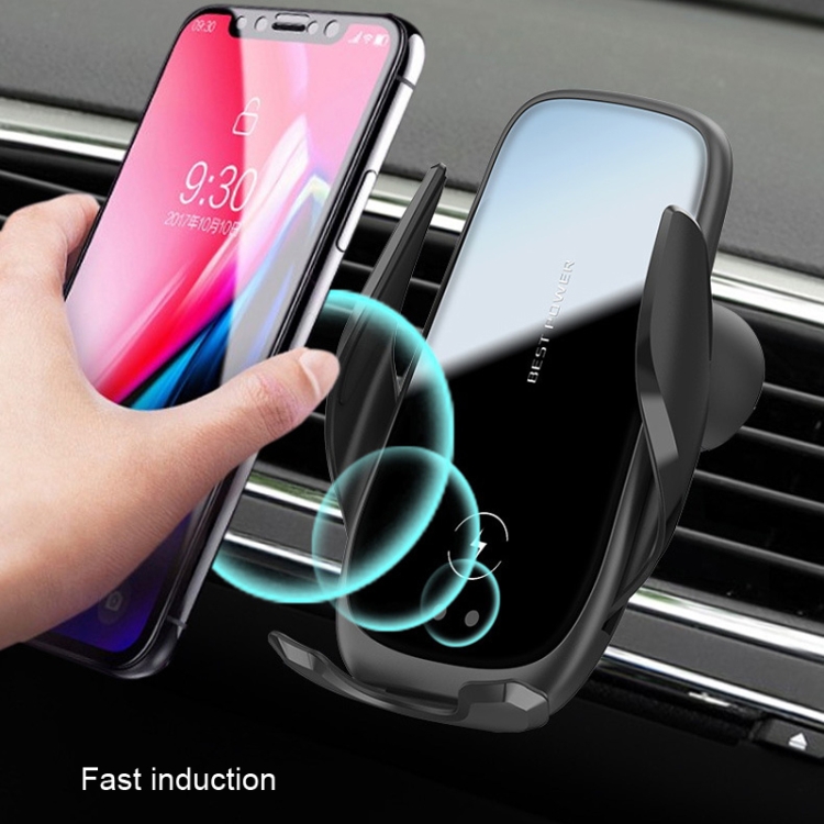 M11 Automatic Electromagnetic 15W Car Wireless Charging Bracket M11 Automatic Electromagnetic 15W Car Wireless Charging Bracket