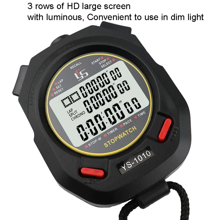 10 Memory Stopwatch Track And Field Training Electronic Timer
