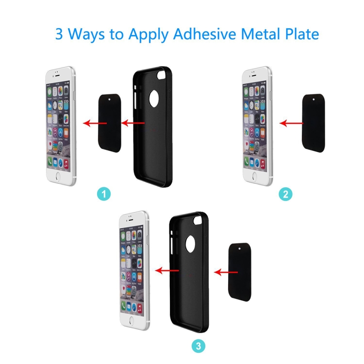 30 PCS Car Phone Holder Magnetic Sheet, Spec: 45x65mm