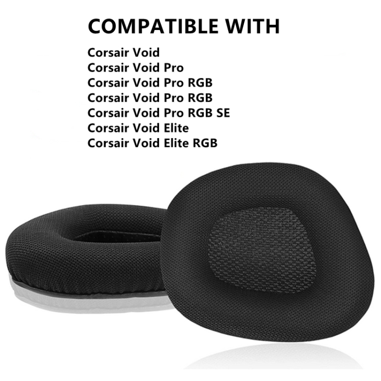 2 PCS Replacement Earpads for Corsair Void Pro Elite,Style: Head Beam Pad 2 PCS Replacement Earpads for Corsair Void Pro Elite,Style: Head Beam Pad