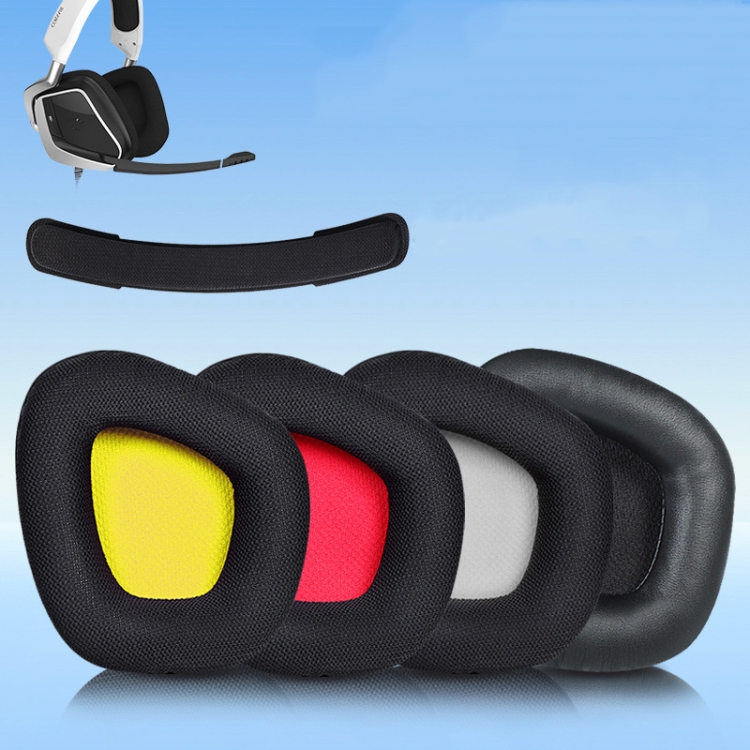 2 PCS Replacement Earpads for Corsair Void Pro Elite,Style: Black Protein Leather 2 PCS Replacement Earpads for Corsair Void Pro Elite,Style: Black Protein Leather