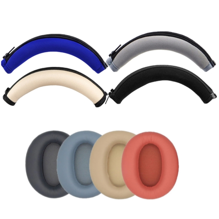 2 PCS Headset Earmuffs Sponge Cover for Edifier W820nb,Style: Khaki 2 PCS Headset Earmuffs Sponge Cover for Edifier W820nb,Style: Khaki