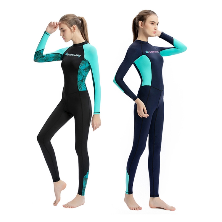 FINDSLINE Lycra Diving Cloth Female Thin Quick-Dry Waterproof Sunblock  Wetsuit, Size: XS(Black)