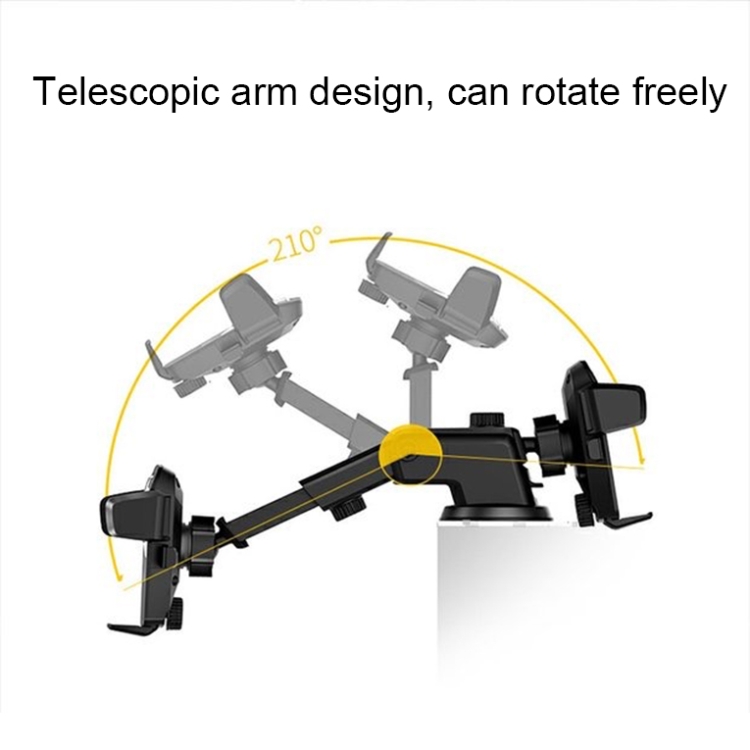 Multifunctional Telescopic Car Phone Holder(Gold) Multifunctional Telescopic Car Phone Holder(Gold)