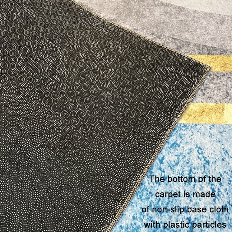 Modern Abstract Geometric Living Room Rug Coffee Table Cushion, Size