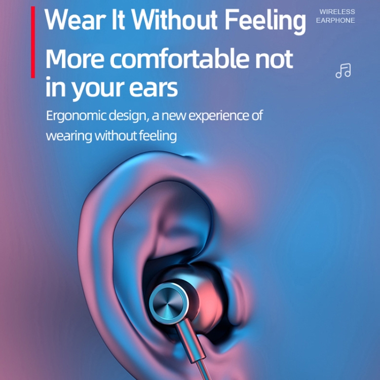 YD-36 Wireless Bluetooth Neck-mounted Earphone with Digital Display Function(Black) YD-36 Wireless Bluetooth Neck-mounted Earphone with Digital Display Function(Black)