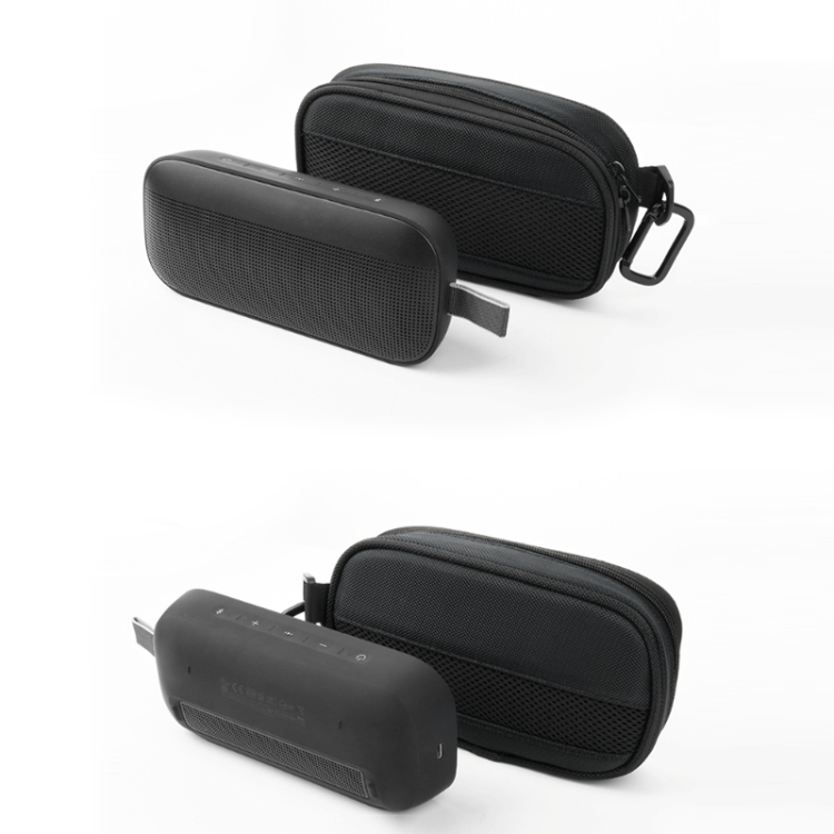 Bluetooth Speaker Mesh EVA Storage Bag for Bose SoundLink Flex(Black) Bluetooth Speaker Mesh EVA Storage Bag for Bose SoundLink Flex(Black)