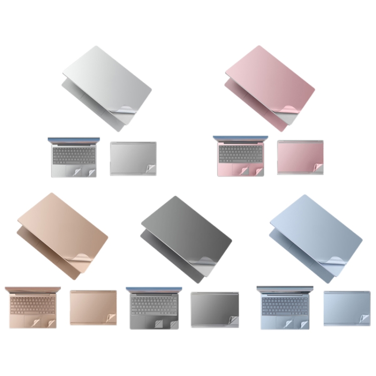 JRC 4 in 1 Top Cover Film + Full Support Film + Bottom Cover Film + Touch  Film for Surface Laptop Go 12.4(Sandstone Gold)
