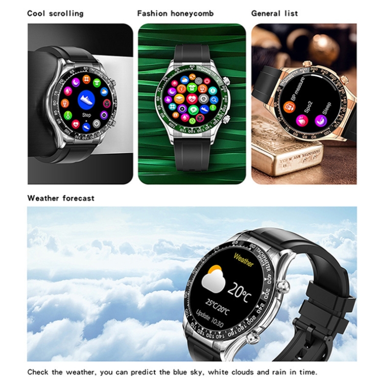 LOANIY E18 Pro Smart Bluetooth Calling Watch with NFC Function, Color ...