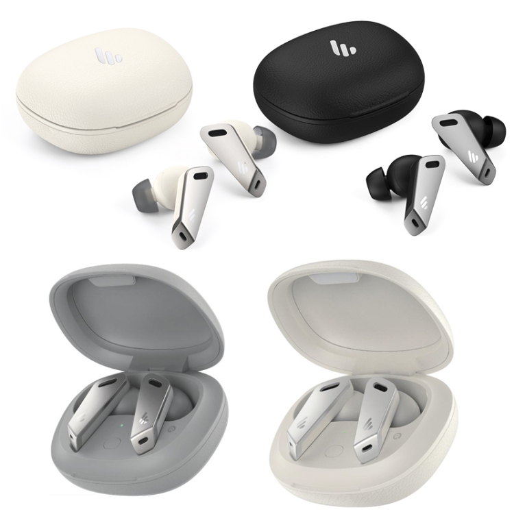 Edifier Noise Cancelling Sports Running Wireless Bluetooth Earphone, Color: Calm White Edifier Noise Cancelling Sports Running Wireless Bluetooth Earphone, Color: Calm White