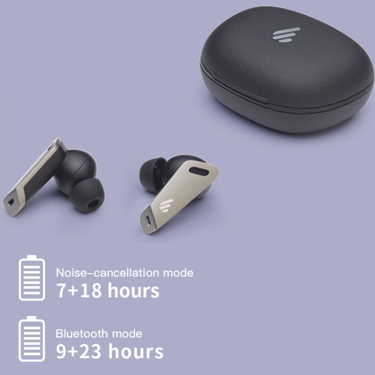 Edifier Noise Cancelling Sports Running Wireless Bluetooth Earphone, Color: Calm White Edifier Noise Cancelling Sports Running Wireless Bluetooth Earphone, Color: Calm White