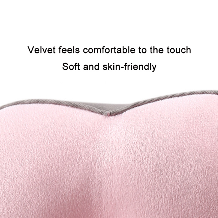 FANNIS Butterfly Office Hip Support Memory Foam Cushion, Size: 41x33x8cm( Pink)