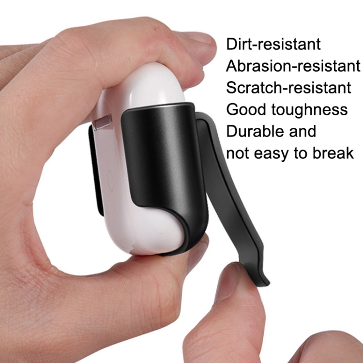 10 PCS Portable Headset Waist Hanging Protective Cover, Suitable For AirPods 2(White) 10 PCS Portable Headset Waist Hanging Protective Cover, Suitable For AirPods 2(White)