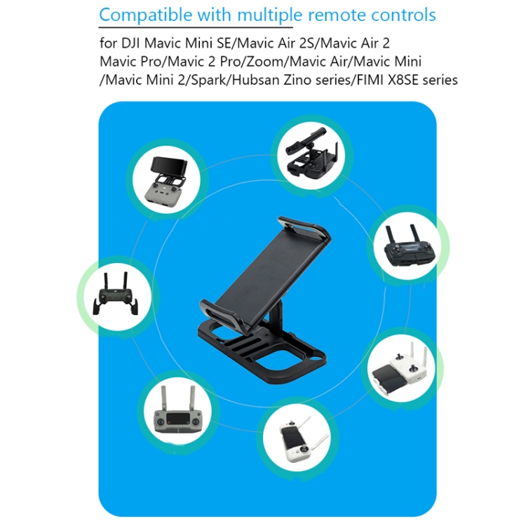 Tablero de control de control remoto de drones Tableta de soporte extendido con Lanyard y Micro USB Línea - B6