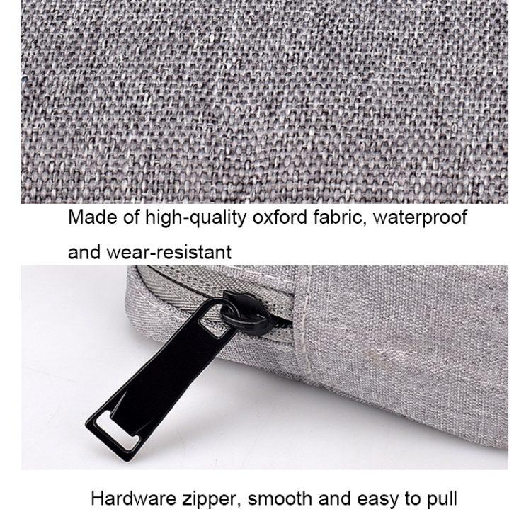 DY01 Digital Accessories Storage Bag, Spec: Large (Maid Gray) DY01 Digital Accessories Storage Bag, Spec: Large (Maid Gray)