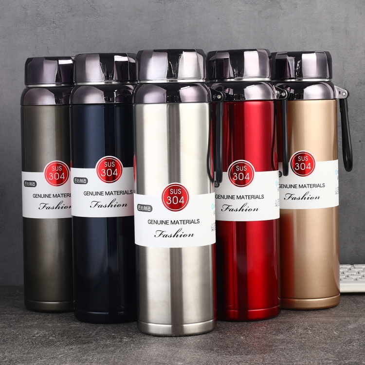 Stylish Solid Colored 304 Stainless Steel Vacuum Flask With