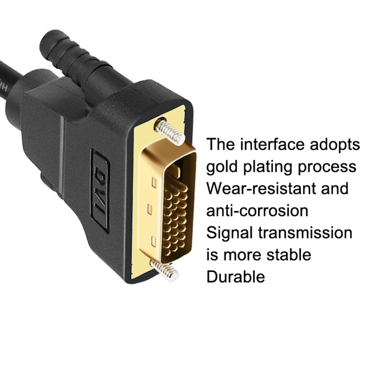 Video Adapter 12m HDMI Male to DVI Female, Full HD 1080p