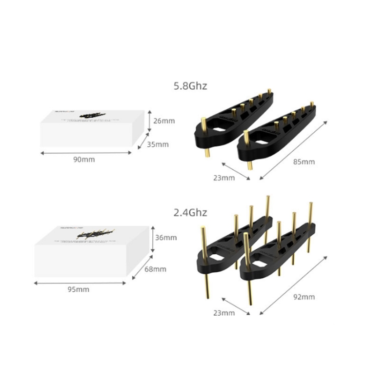 SunnyLife Remote Control Antena Yagi para DJI Mini 3 Pro/Mavic 3/Air 2S/Mavic Air 2/Mini 2 (5.8GHz) - B2