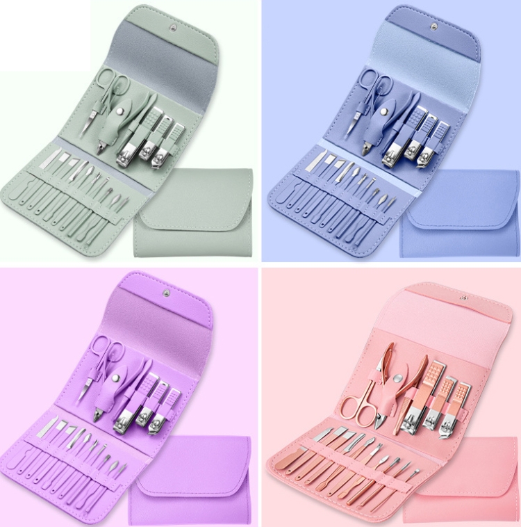 Elevate Your Self-Care Game With The 12-In-1 Matcha Green Nail Art Tool Set: Your Go-to For Flawless Nails Anytime, Anywhere