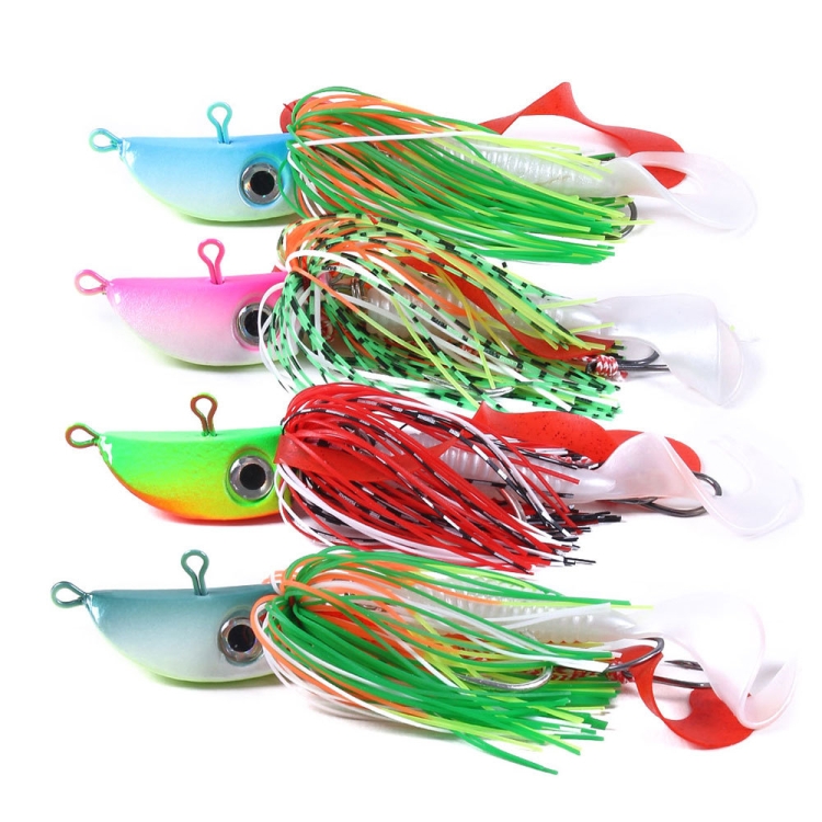 Fishing Lures Jig Head Hooks Kit - 110pcs/Box Soft Artificial Fishing Bait  Jig Head Hook Fishing Lure for Bass