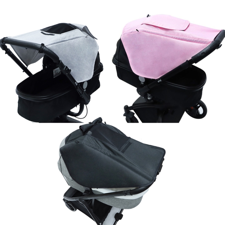 Universal Baby Stroller Accessories Sun Shade Cover With Visible