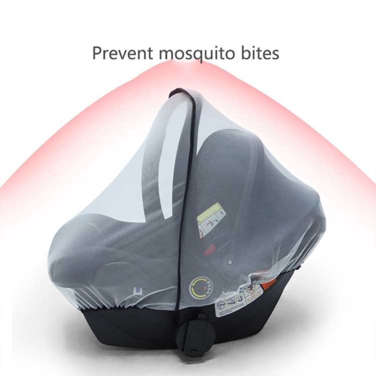 NEW White Mosquito Net Mesh Cover Baby Child Bassinet for MAXI-COSI Strollers 