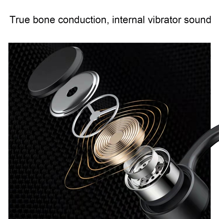 Sounder GCRT-X4 Stereo Music Bone Conduction Bluetooth Headset(Black) Sounder GCRT-X4 Stereo Music Bone Conduction Bluetooth Headset(Black)