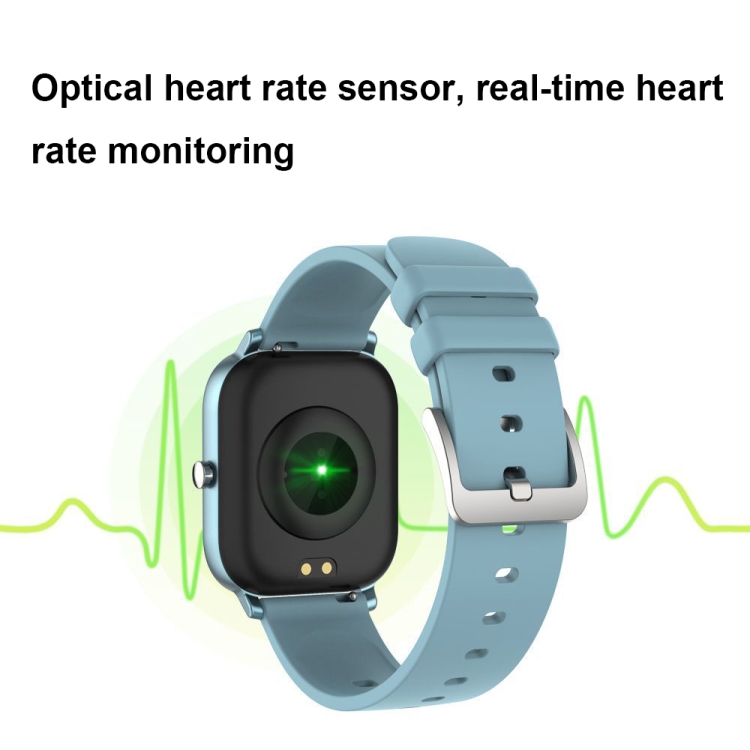 P8 1.4 Inch Heart Rate Blood Pressure Monitoring Smart Watch, Color: Gold Steel - B3