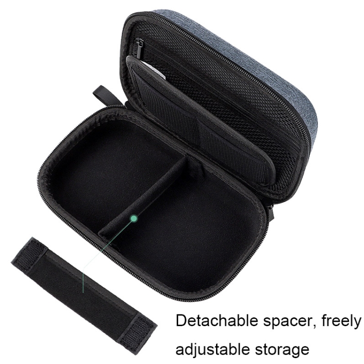 YK02SJ Headphone Hard Disk Shockproof Storage Box(Navy Blue) YK02SJ Headphone Hard Disk Shockproof Storage Box(Navy Blue)