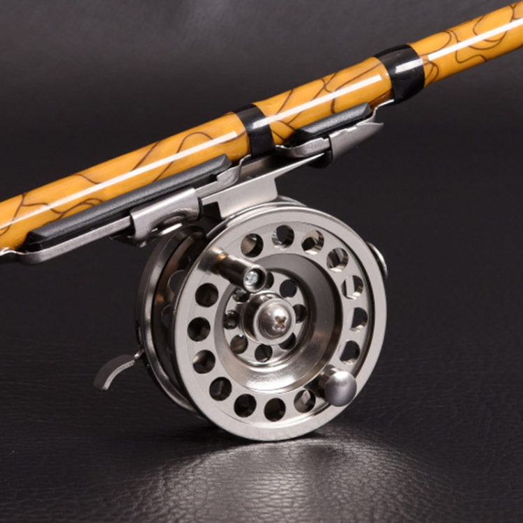 LEO 27757 Fast Reel Before Reeling Lever Brake Ice Fishing Reel,  Specification: BLD 50 Right Hand