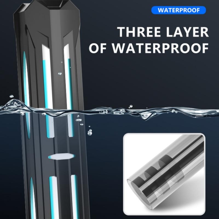 Lámpara de acuario ZHIYANG, estilo: ZY-UV305-5W con cubierta protectora (enchufe de sincronización de EE. UU.) - B3