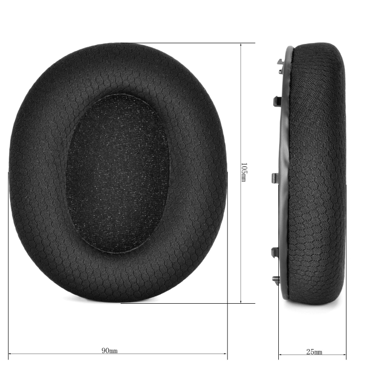 2 PCS Sponge Cover Ear Pads for Razer BlackShark V2 /V2 Pro,Style: 19B32 2 PCS Sponge Cover Ear Pads for Razer BlackShark V2 /V2 Pro,Style: 19B32