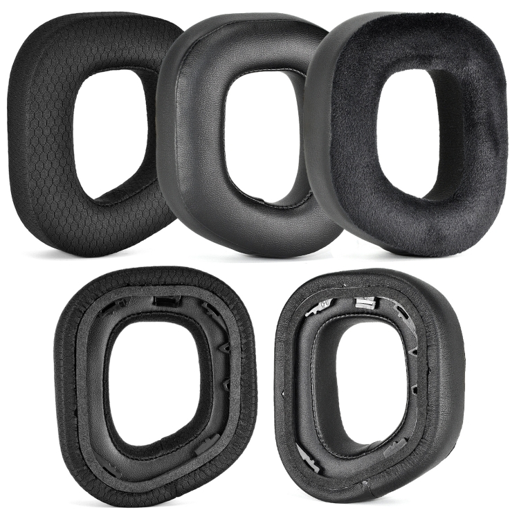 2pcs Thick Earmuffs For CORSAIR HS80 RGB Headphones, Color: Ice Feel 2pcs Thick Earmuffs For CORSAIR HS80 RGB Headphones, Color: Ice Feel