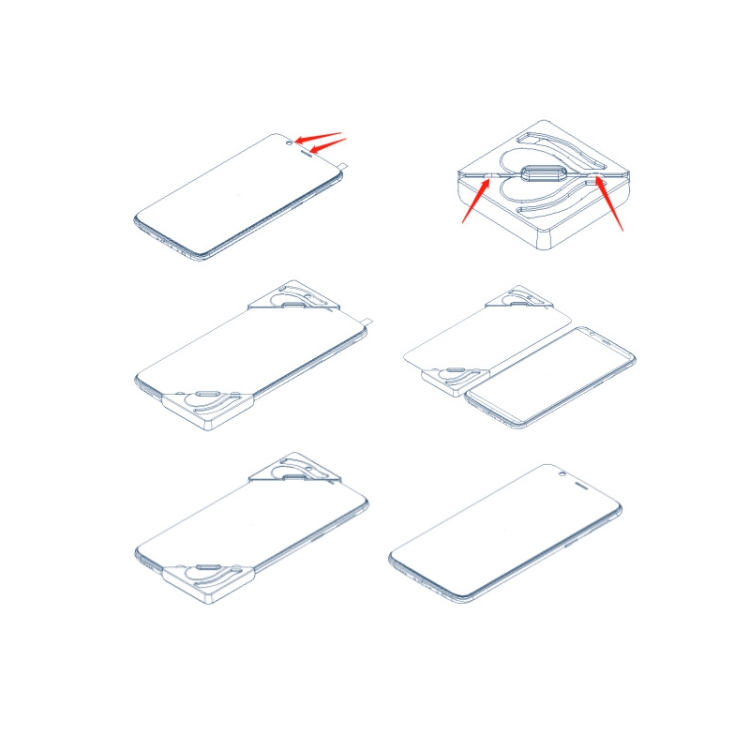 10 PCS Mobile Phone Tablet Quick Sticker Tool For iPhone12/iPhone12Pro, Specification: iphone12/12Pro 6.1 Screen
