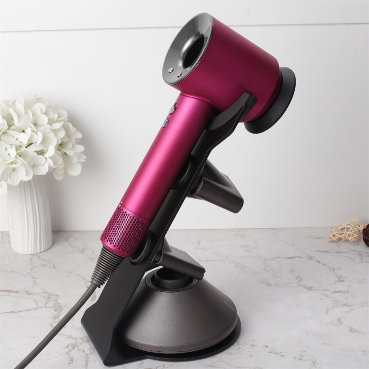 Punch Free Standing Hair Dryer Stand For Dyson 003 Black