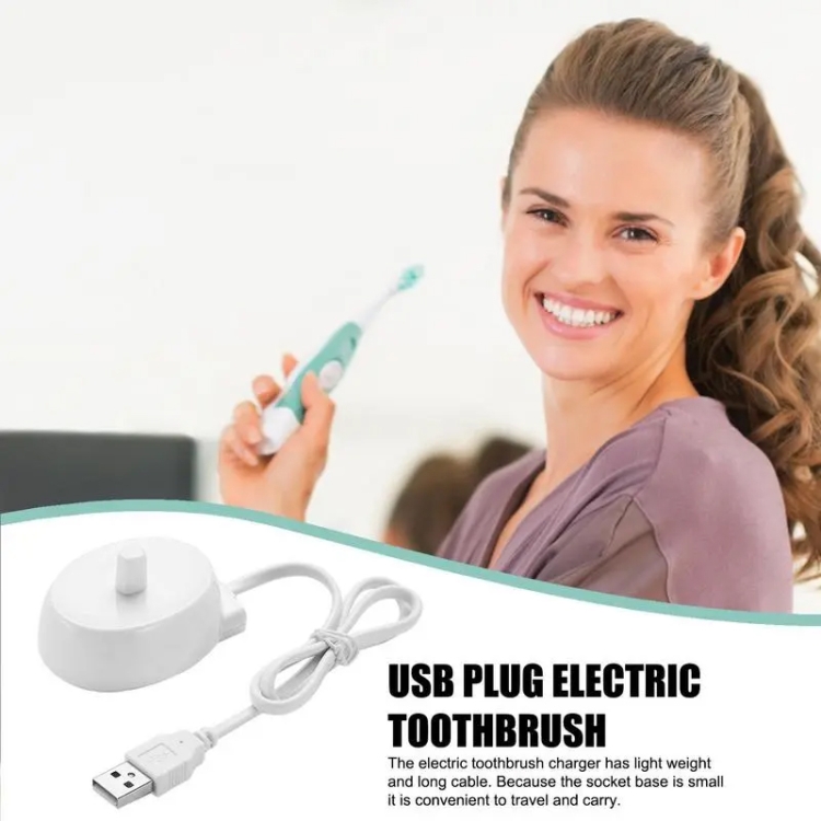 3757 Electric Toothbrush Charging Cradle For Braun Oral B, Specification:  USB Plug