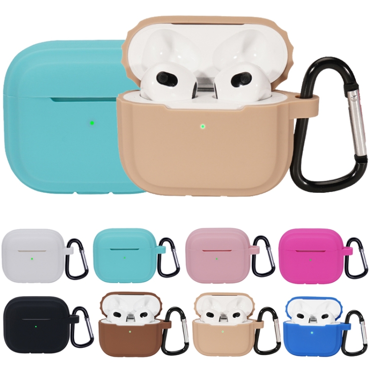 Bluetooth Earphone Soft Silicone Case For AirPods 3 (White) Bluetooth Earphone Soft Silicone Case For AirPods 3 (White)
